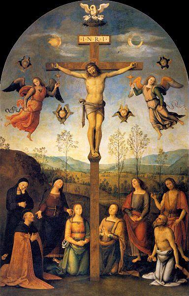 Pietro Perugino Crucifixion Germany oil painting art